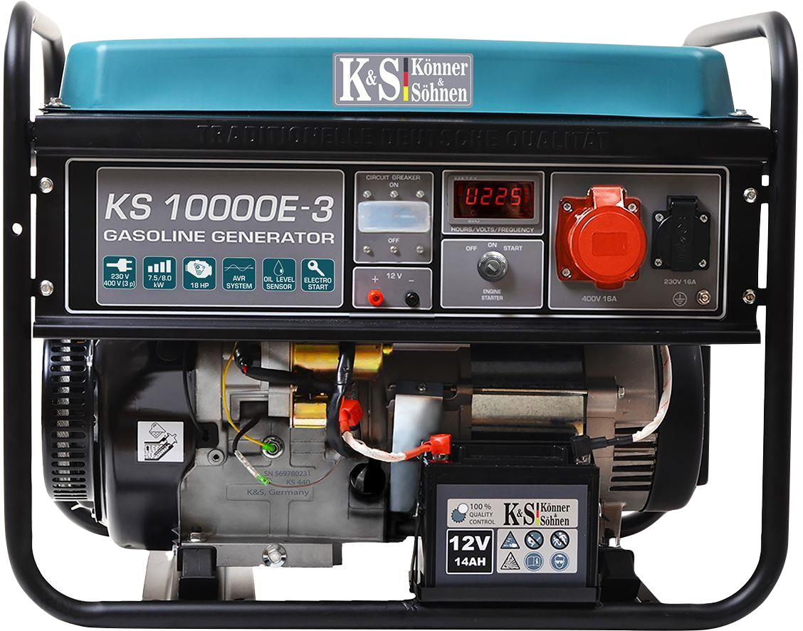 agregat prądotwórczy do domu K&S KS 10000E-3