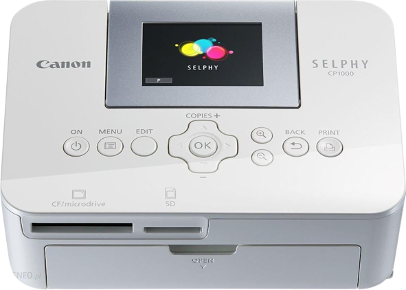 drukarka do zdjęć z telefonu  Canon Selphy CP-1000 bialy 