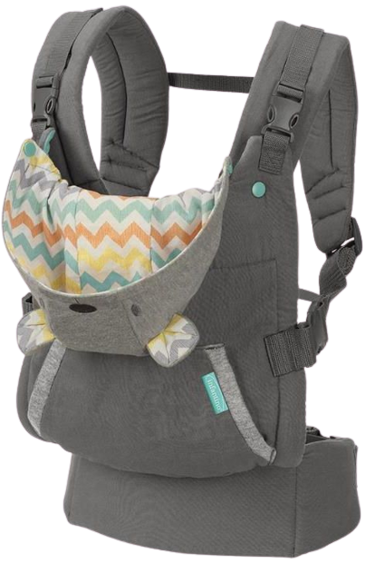 nosidełko dla niemowlaka  Infantino Ergonomiczne Nosidełko Z Kapturkiem Cuddle Up 5331