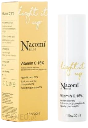serum z witaminą c Nacomi Next Level Serum Z Witaminą C 15% 30ml