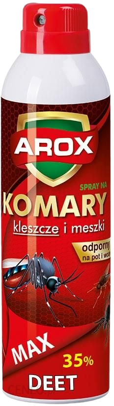 środek na komary Arox Spray Na Komary I Kleszcze Max 250Ml