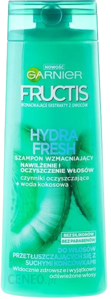 szampon do włosów przetłuszczających się Garnier Fructis Hydra Fresh Szampon do Włosów Przetłuszczających Się z Suchymi Końcówkami 400ml