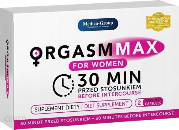 tabletki na libido Medica Group Orgasm Max for Women 2kaps.