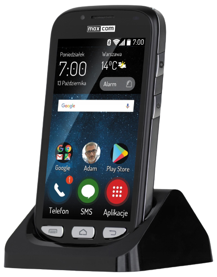 telefon dotykowy dla seniora MaxCom MS459 Harmony